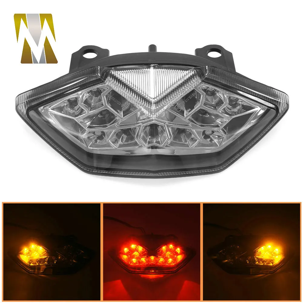 

Задний фонарь для Kawasaki Z1000, задний фонарь Z z1000, 2010, 2011, 2012, 2013, задний фонарь для мотоцикла, стоп-сигнал, светодиодный встроенный индикатор пово...