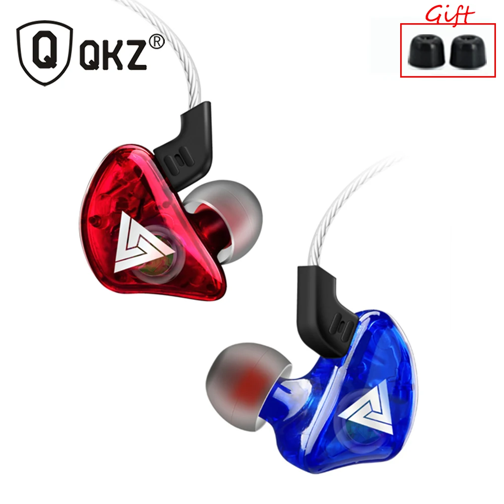 

QKZ CK5 Original Wired Headphones For All Smartphone Earphones Noise Canceling Headset Gamer Sport Earbuds With Mic Hearing Aids