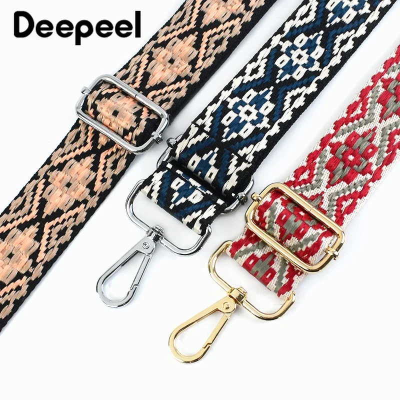 Deepeel 3 8 см Широкий ремень для сумки с вышивкой женская сумка через плечо ремня на