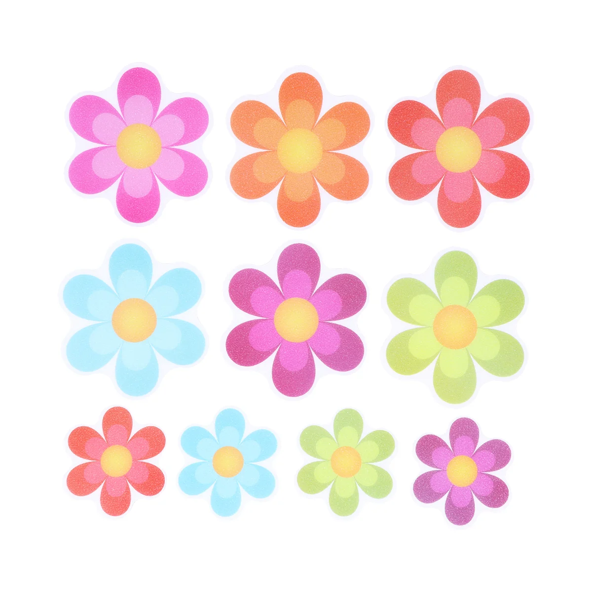 

Stickers Bathtub Bath Anti Tub Shower Treads Sticker Safety Flower Non Bathroom Decals Tread Adhesive Appliques Floor Grip