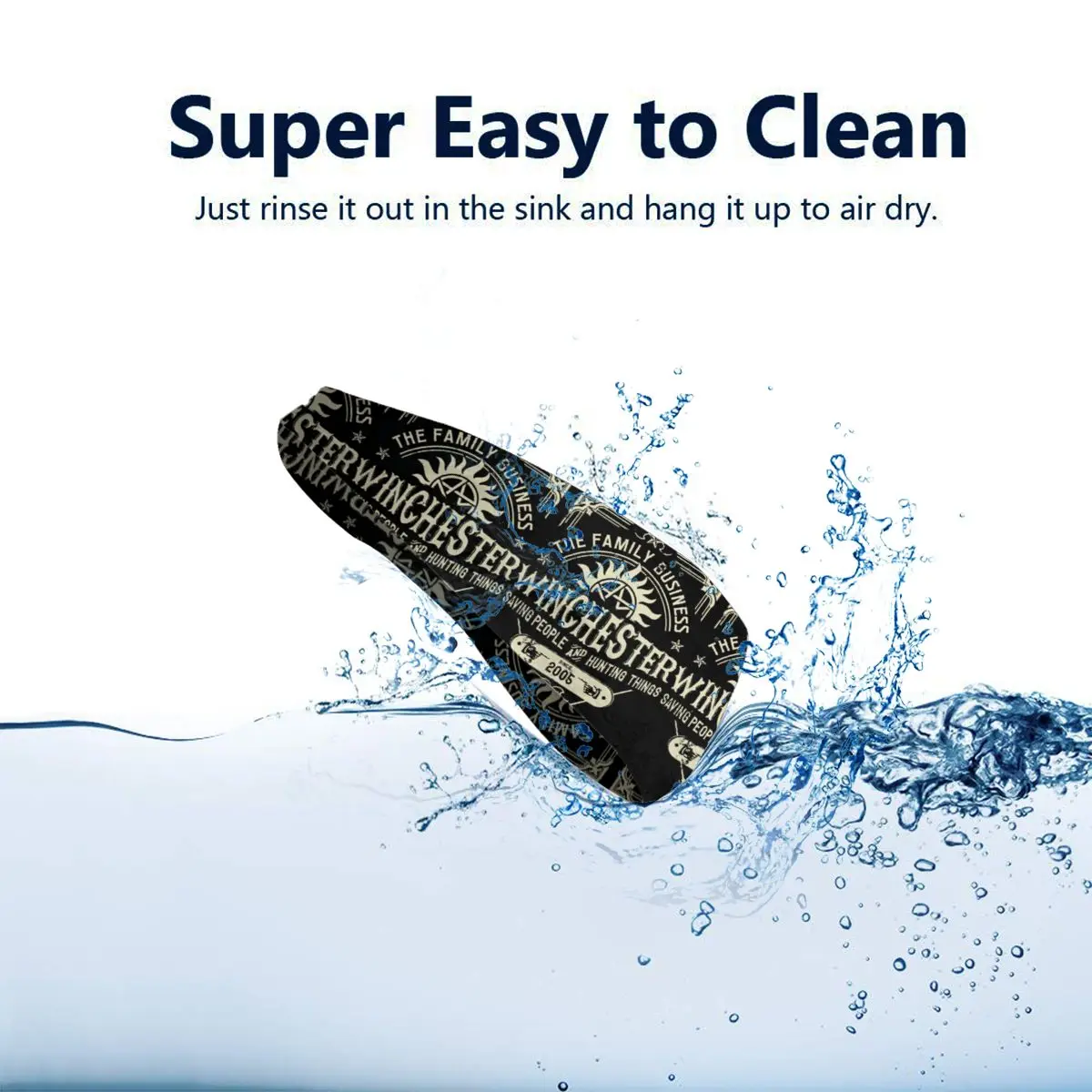 Ободок для волос в стиле хип-хоп |