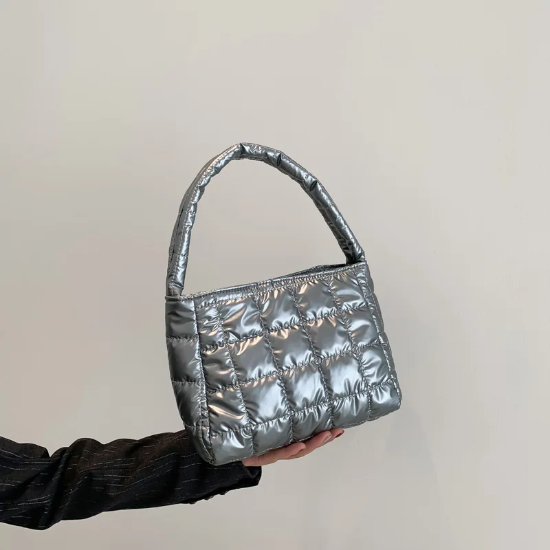 

Элегантная сумка через плечо для женщин, вместительная сумка из искусственной кожи, Портативная сумка для покупок, нишевая дизайнерская од...