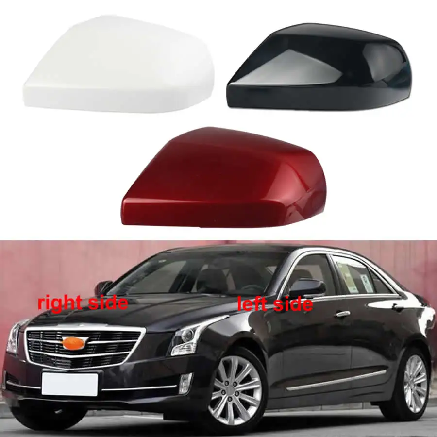 

For Cadillac ATS ATSL CT4 Car Accessories Rear View Door Wing Mirror Side Mirrors Cover Caps Shell Case