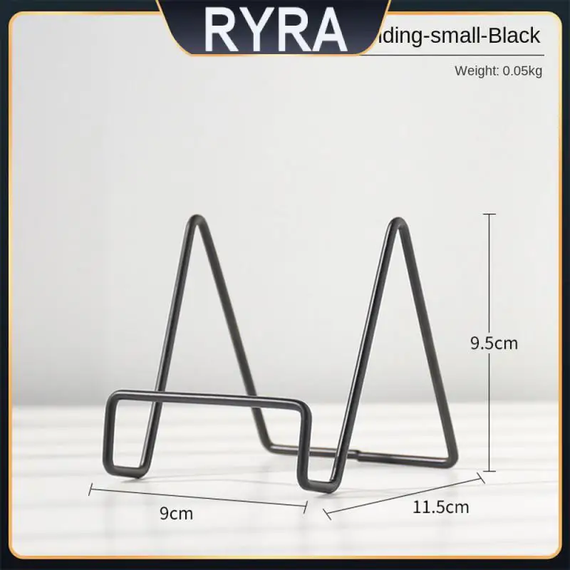 Ins Style Storage Rack Household High Quality Table Top Display Stand Plate Multi-function Iron Shelf Simple Geometric 2023
