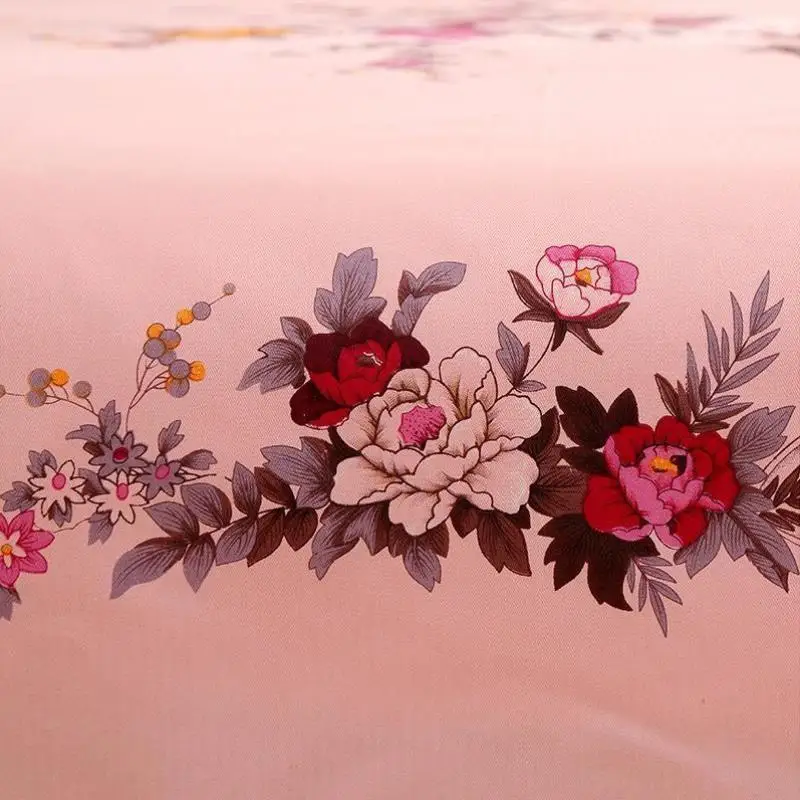 Shanghai MinGuang National Bed Sheet Traditional Old-Fashioned Brushed Thickened Mercerized Cotton Classic Nostalgic Sle Ob...