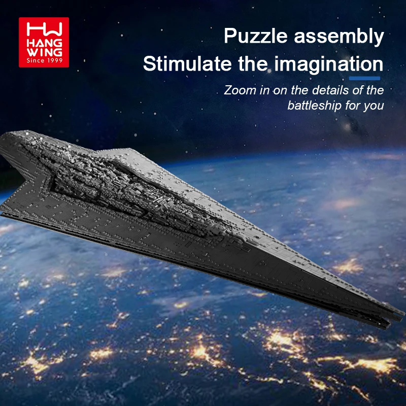 HW 7588 шт. DIY кирпичи для взрослых военный корабль космическая научная фантастика