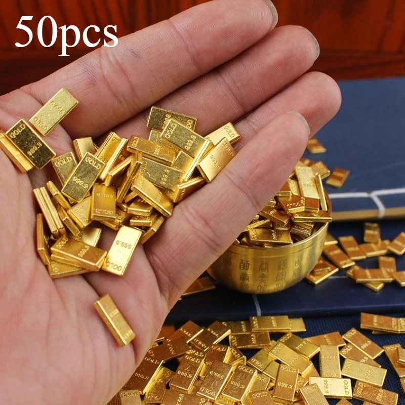 

Миниатюрный золотой прут из цинкового сплава