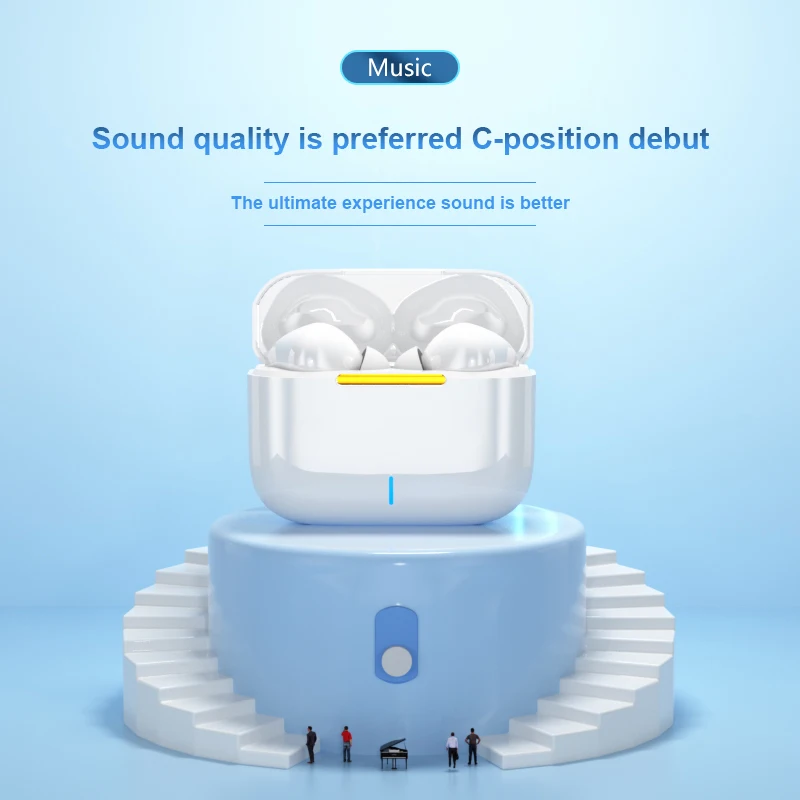 

Новинка 2022, беспроводные наушники TWS с нулевой задержкой, Bluetooth-наушники 5,1, мини-наушники-вкладыши 9D, спортивные шумоподавляющие наушники дл...