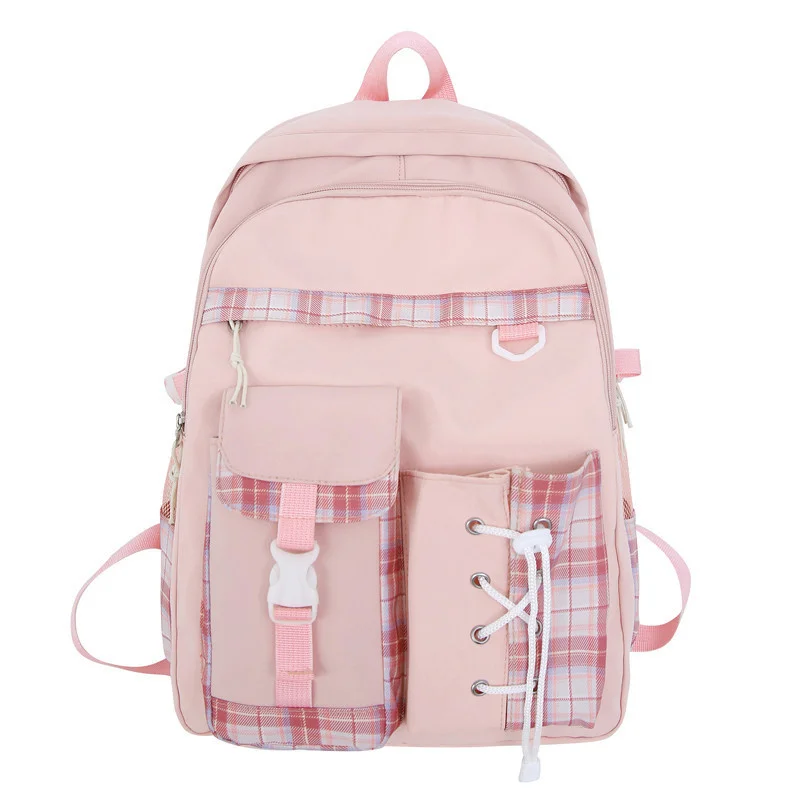 

Girls School Bags for Teenagers Student Backpack Women Nylon Korean Bagpack