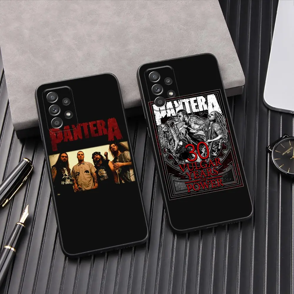 

Pantera Dimebag Darrell Rock Band Phone Cover Galaxy A53 5G Case For Samsung A54 A52 A52S A51 A71 A73 A72 A41 A32 A33 Back Cases