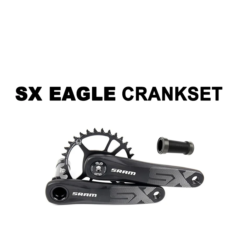 

SRAM SX EAGLE FC 1x12 12 Speed Crankset DUB 32T 34T 6mm Offset Steel Chainring 170mm 175mm MTB Bicycle Crank bicycle parts
