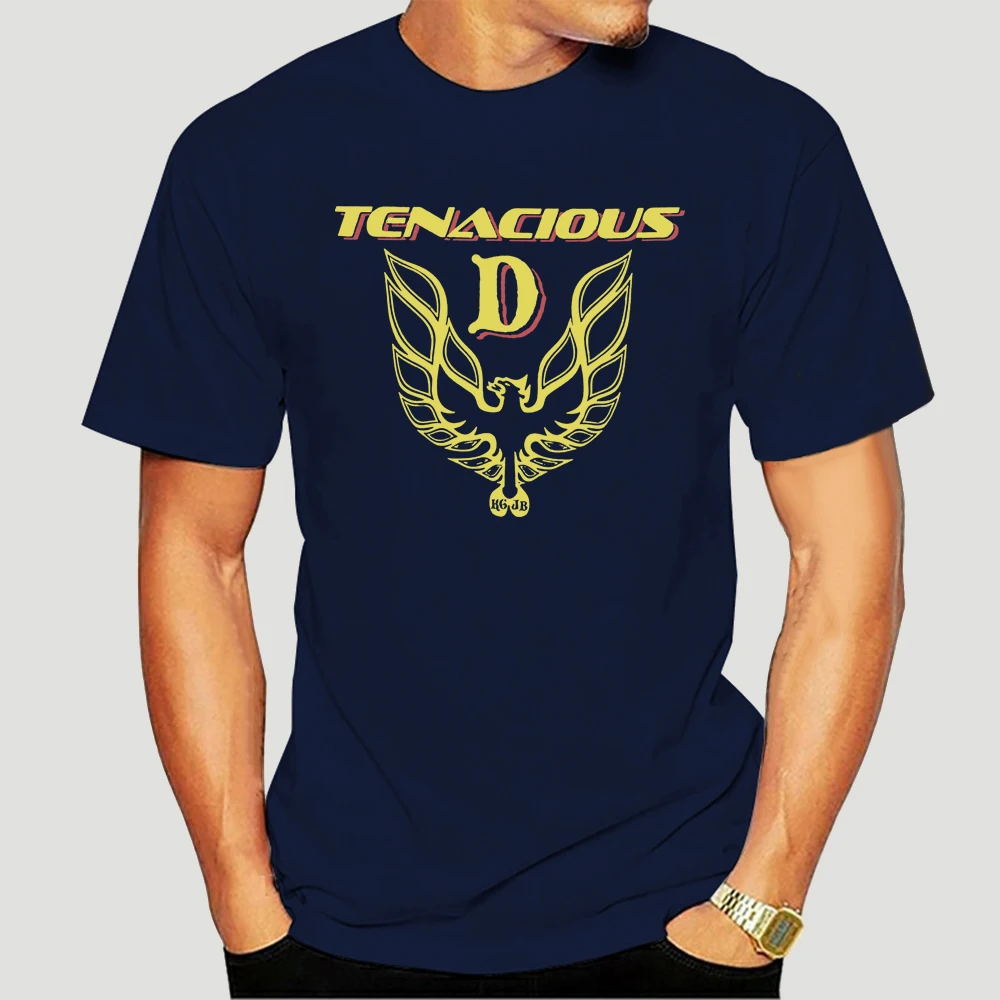 

Camiseta blanca de verano, camisa de moda Tenacious D Men'S Firebird, negra 2917X