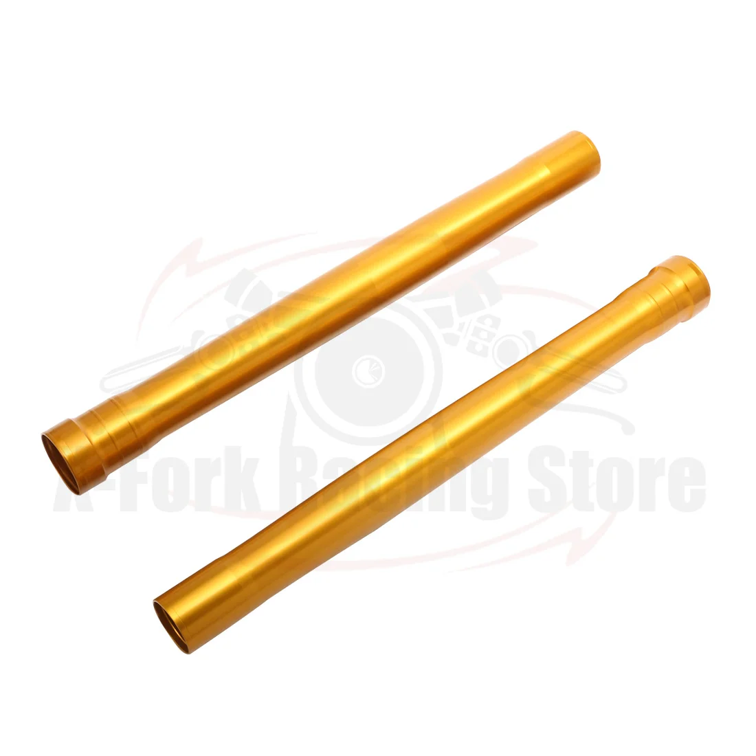 Front Fork Outer Tubes Pipes For BMW F800GS 2006-2012 2007 2008 Shock Abosorber Pipes Bars Fork Legs Suspension Gold Pair 608mm