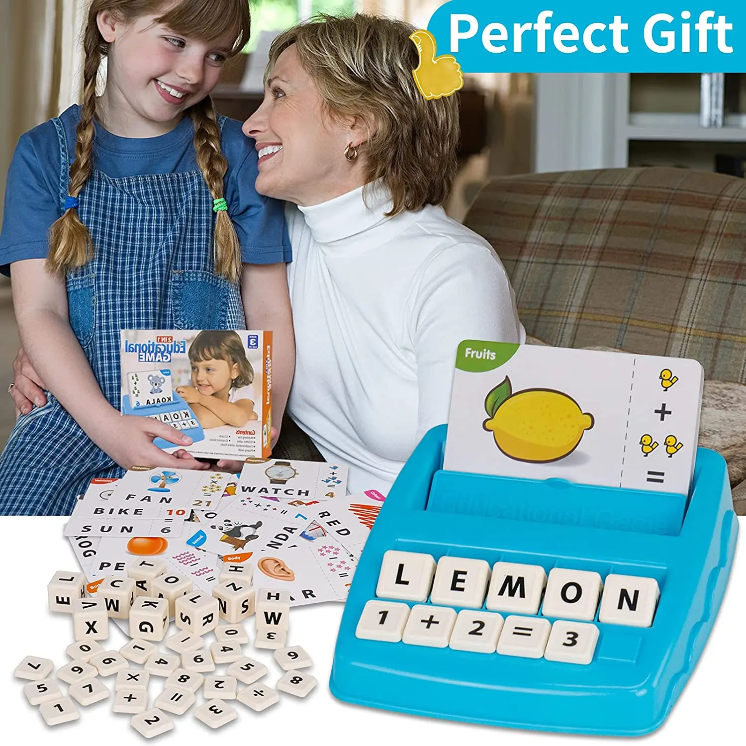 

Children's Supporting Alphabet Arithmetic Games Educational Toys Early Education Tools For Boys Girls 4-12 Years Old Gift Toys