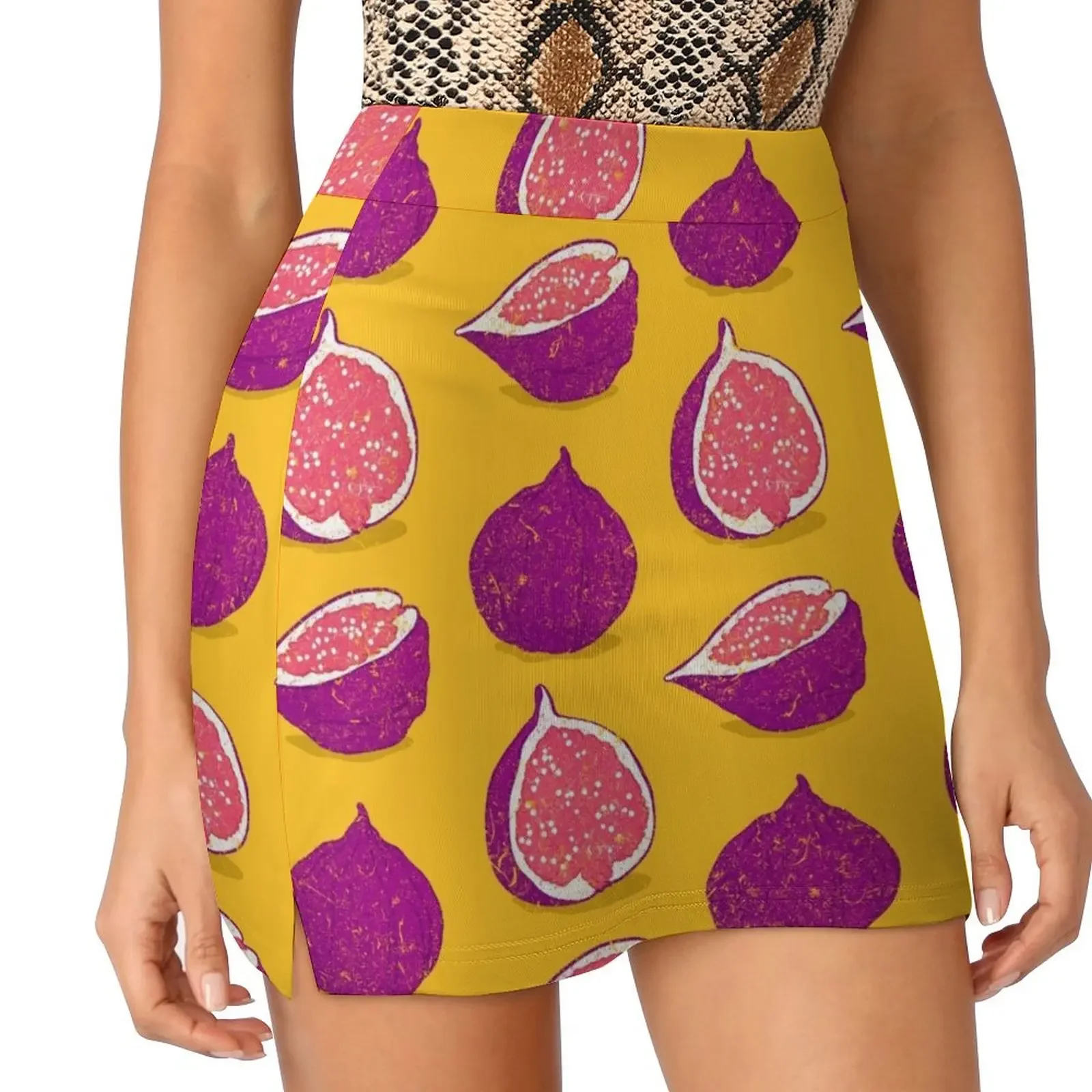 Fig Мини-юбка платье женская летняя Юбка брюки одежда для гольфа