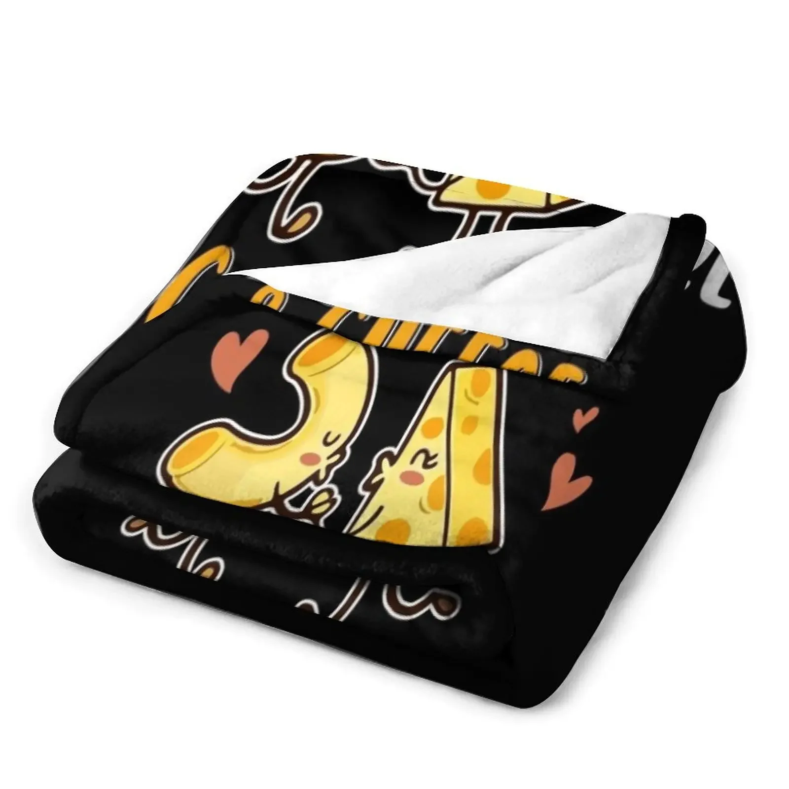 Забавный дизайн Mac And Cheese для девочек и женщин одеяло с сыром макарон мягкие