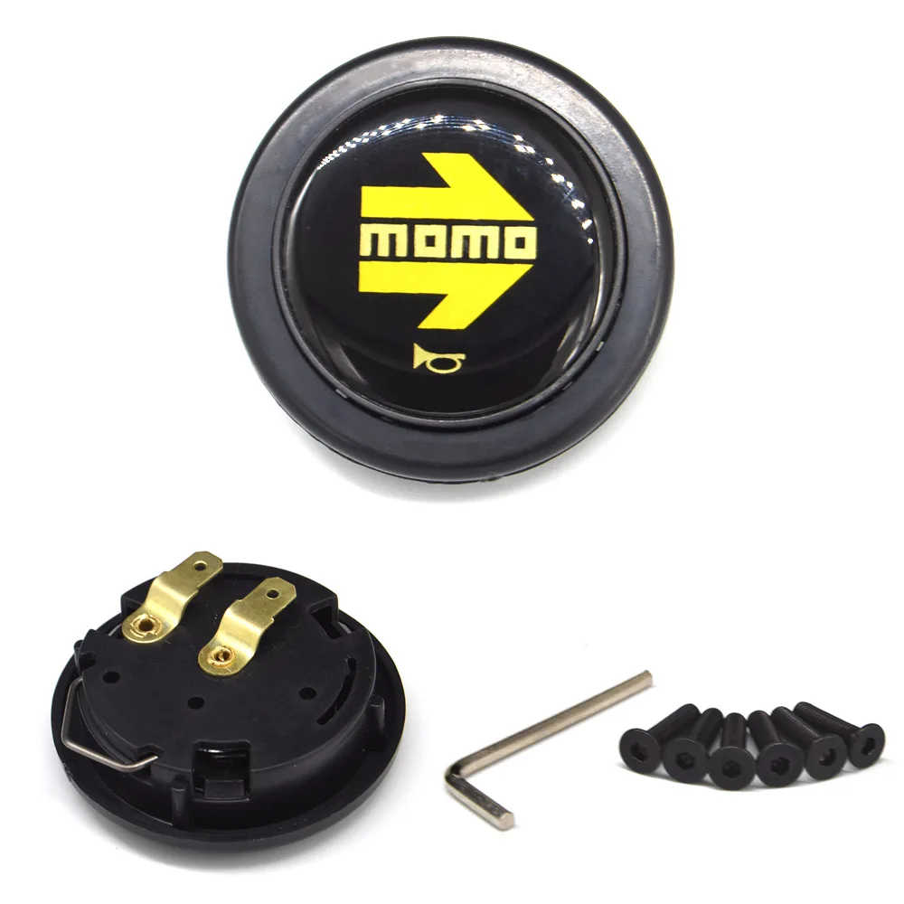 Кожаное автомобильное гоночное рулевое колесо 14 дюймов 350 мм подходит для MOMO Deep