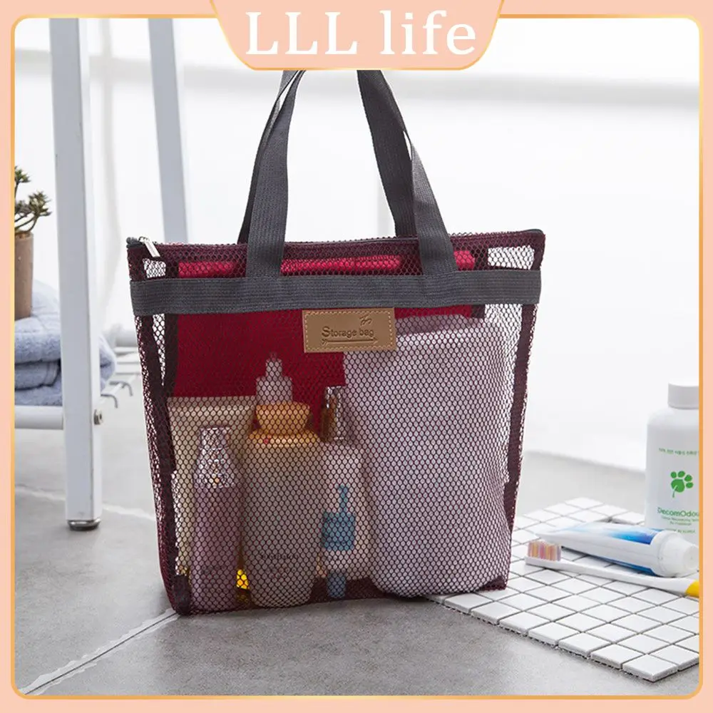 

Swimming Pool Shopping Bag High-quality With Zipper Storage Bag 30x28 Cm Sundries Organizers Kids Toys Large Makeup Bag Spa Bags