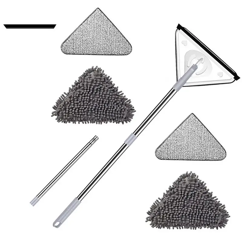 

Magnetic Window Cleaner Double Side Automatic Water Discharge Wiper Triangular Magnet Window Cleaner For Glazed Glass Windows