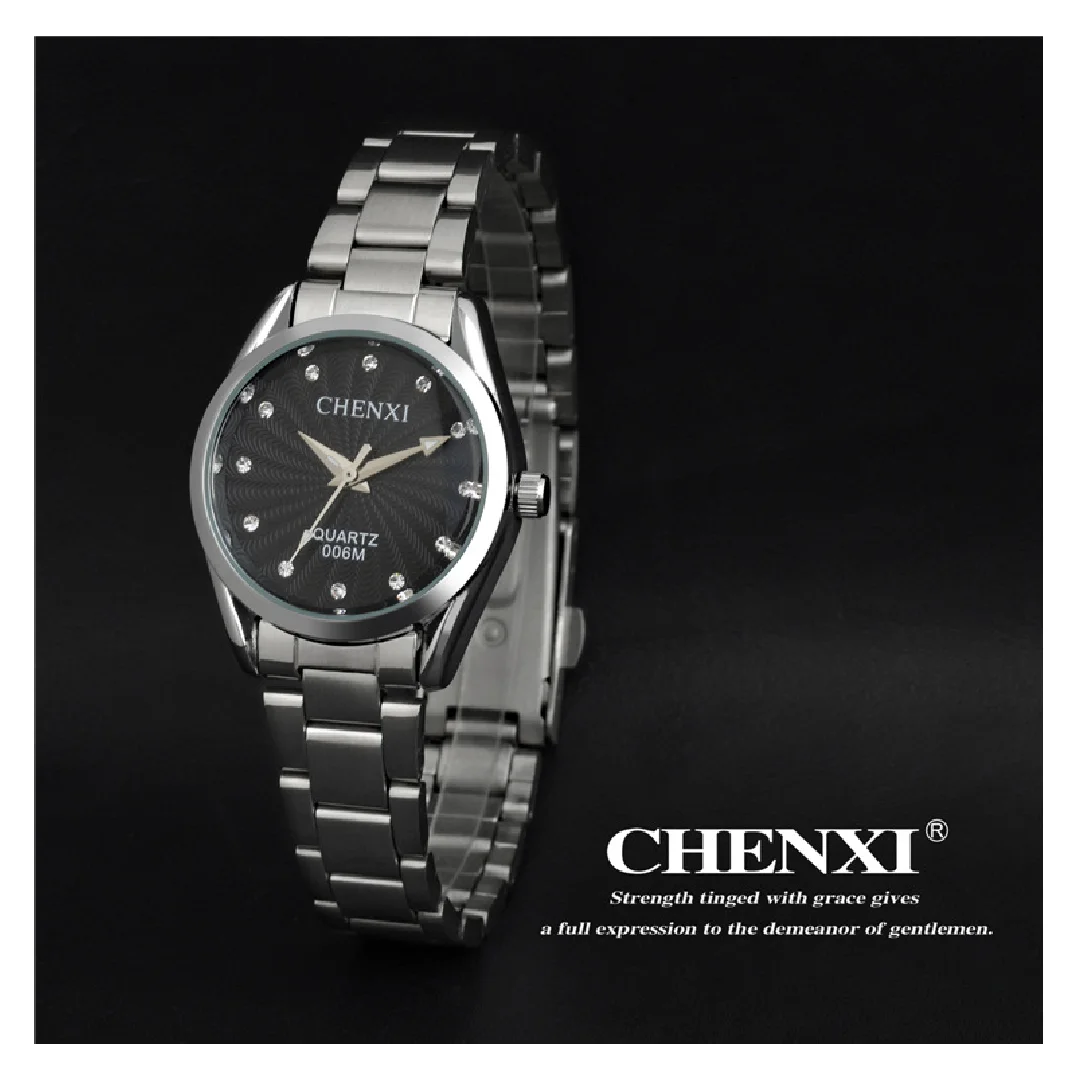 CHENXI Fashion Women Watches Waterproof Quartz Bracelet Wrist Watch Luxury Ladies Casual Stainless Steel Watch Female Clock enlarge