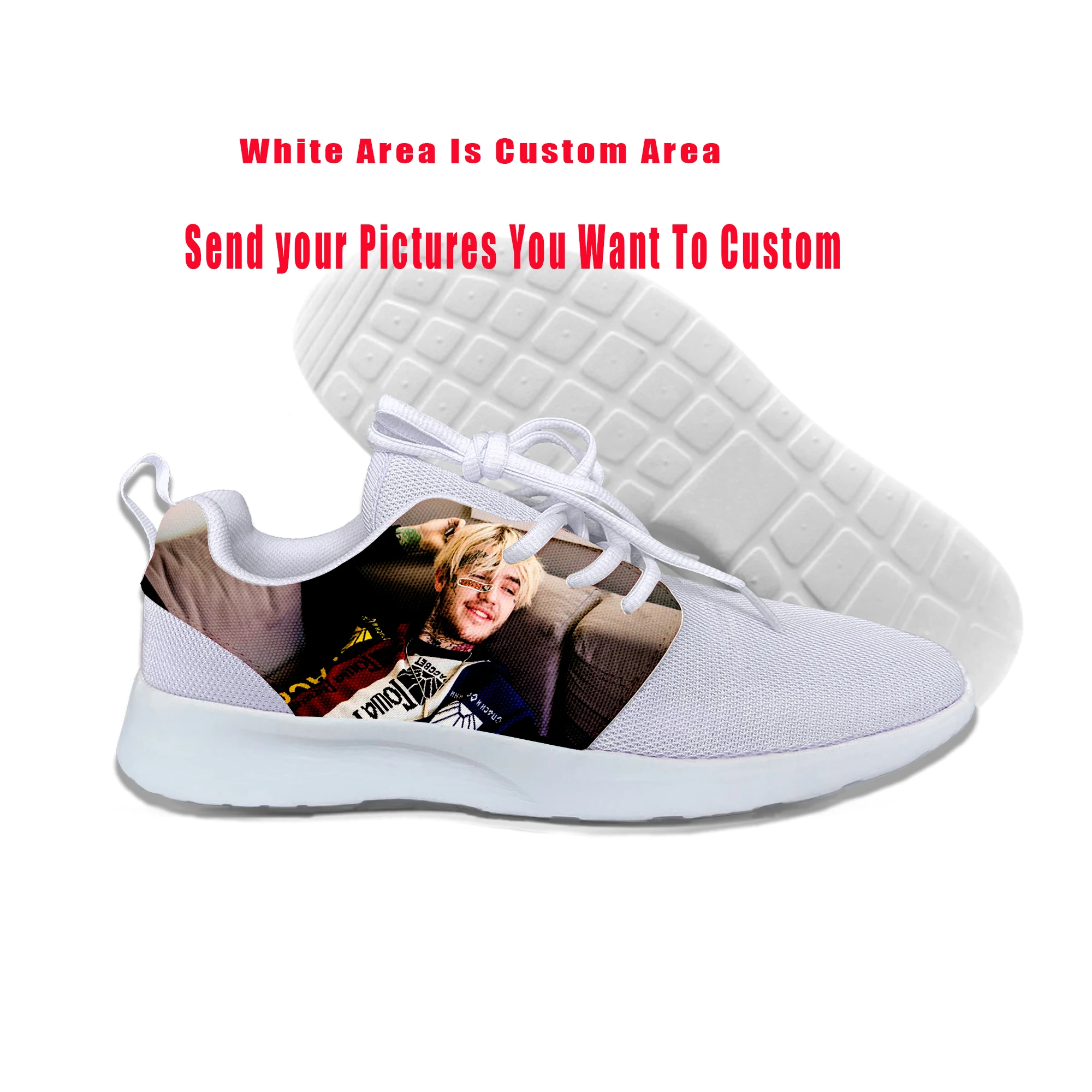 

Hot New Rapper Lil Peep Summer Shoes Rap Hiphop LilPeep Cool Sports Shoes Men Woman Leisure Shoes Mesh Running Shoes Sneakers