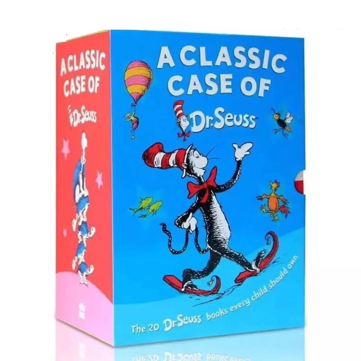 20 Books A Classic Case of Dr. Seuss Series Interesting Story Children's Picture English Kids Learning Toys