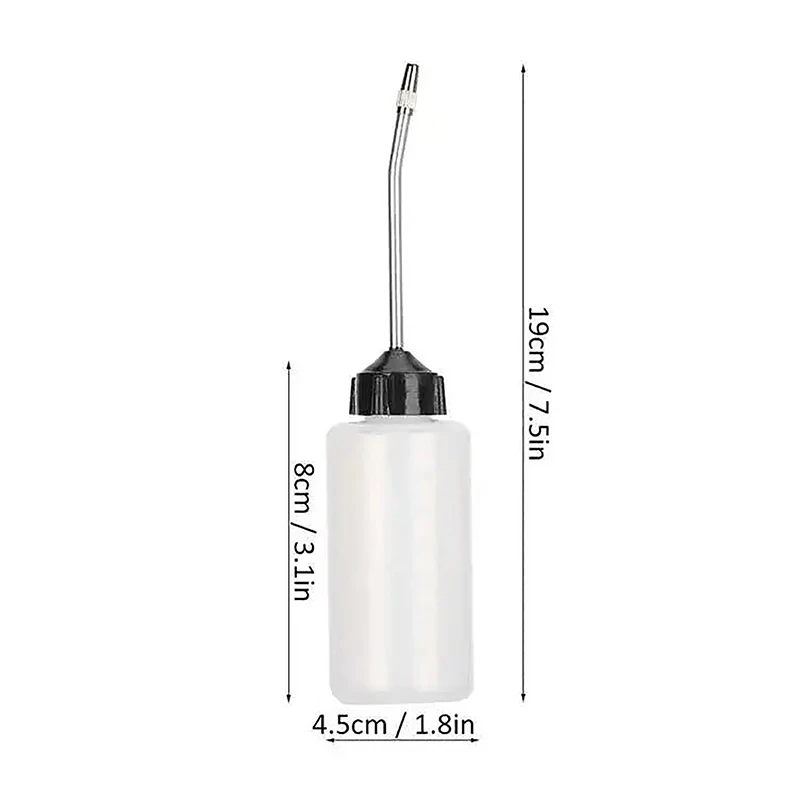 120 мл канистра для швейной машины с длинным носиком чайник пустая прозрачная