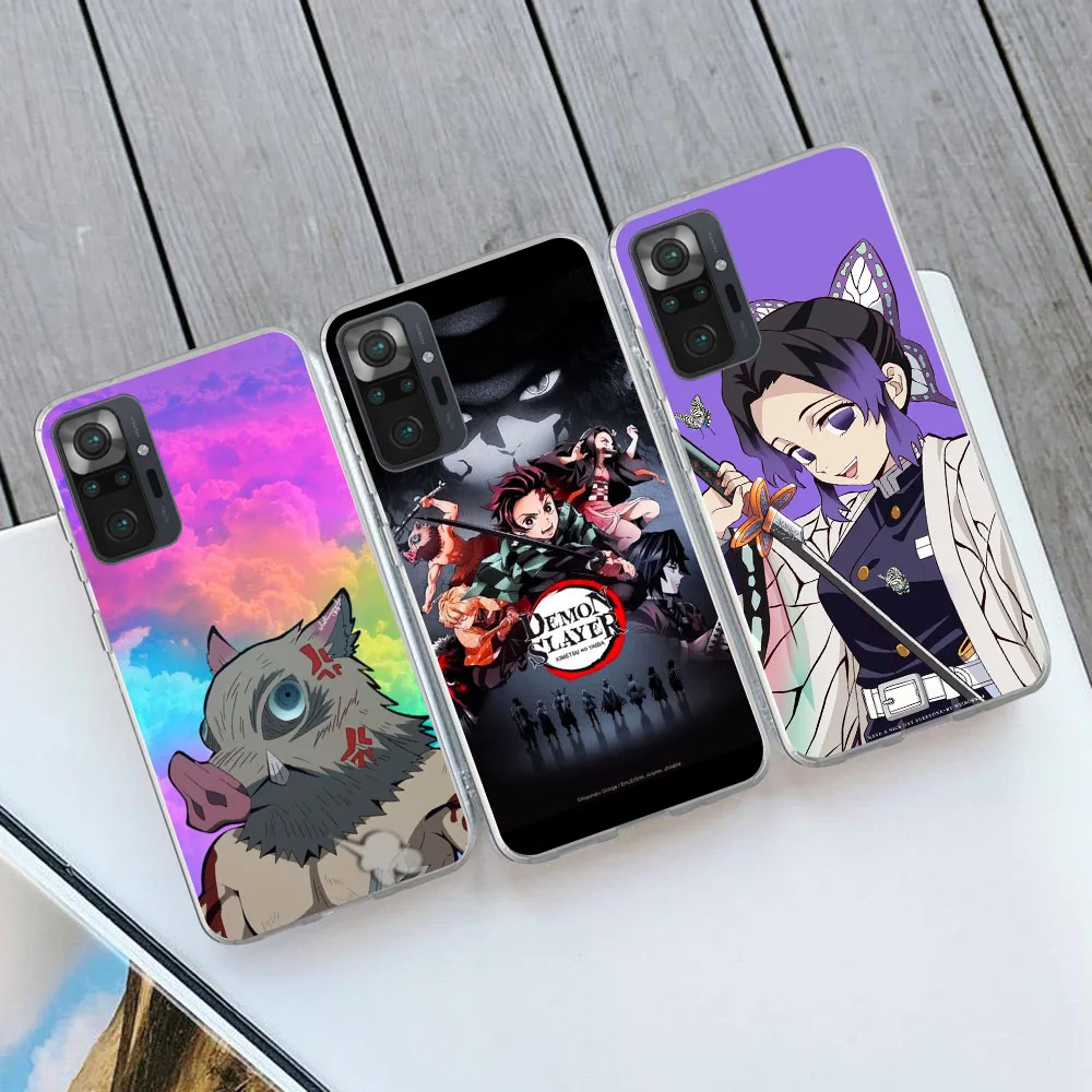 HZ-20 Demon Slayer Soft чехол для Tecno Pova 2 3 4 Neo Camon 15 16 17 17P 18 18T 18P 18i 19 Premier Pro