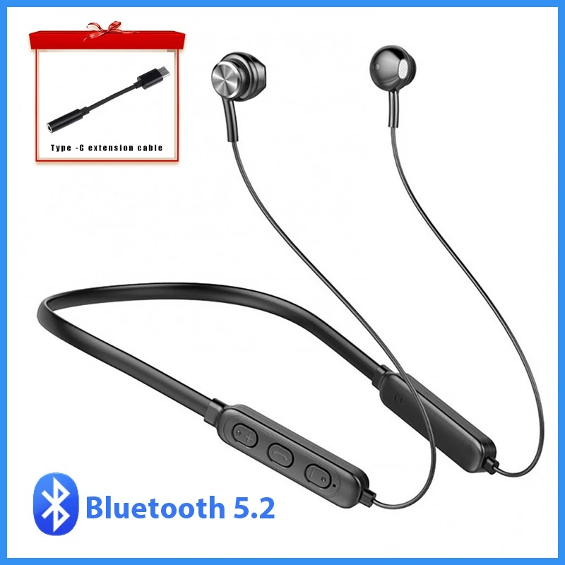 

Magnetic Wireless Headphones Bluetooth 5.0 Neckband Earphones Sports Waterproof TWS Earbuds Blutooth Headset With Microphone Mic