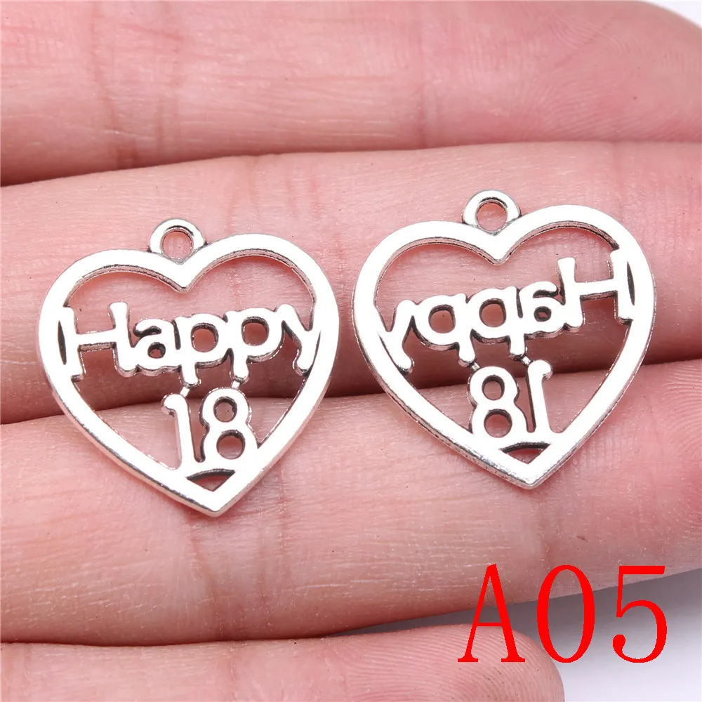 Family Heart Charm Pendant Jewelry Findings Components Handmade | Charms