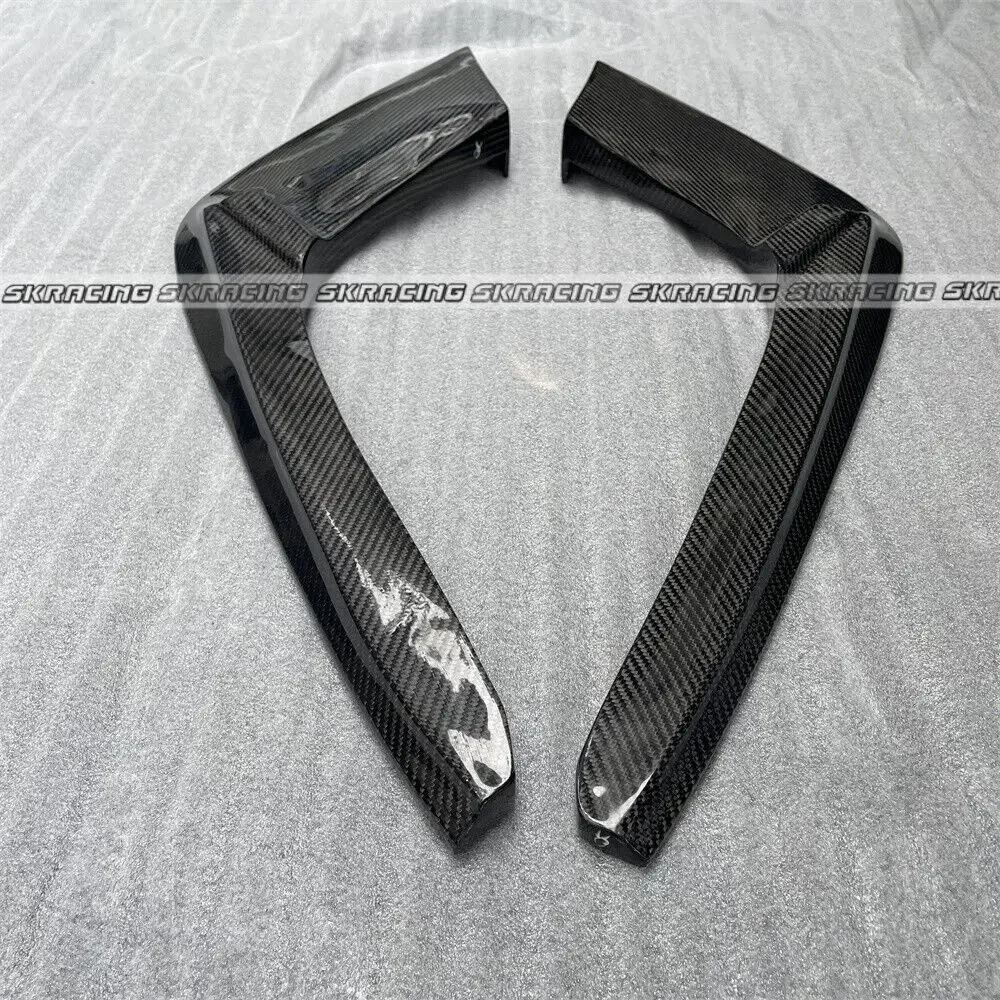 2 шт. задний диффузор из углеродного волокна для BMW F06/F12/F13/M6 2013-2018