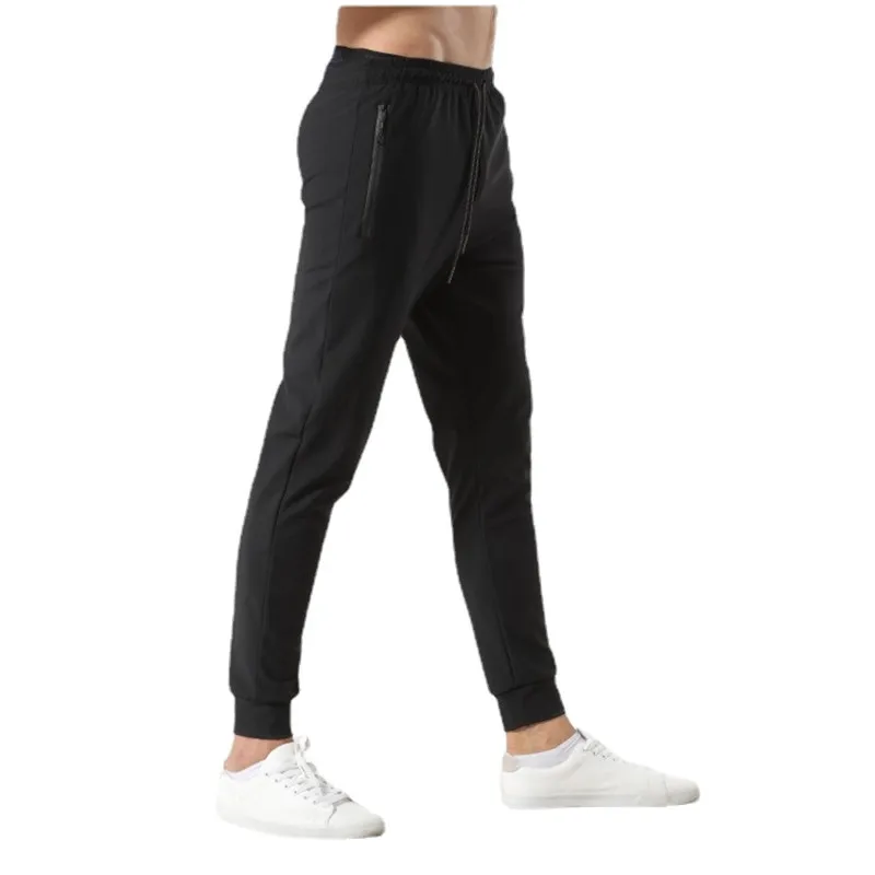 Spring and Autumn New Men's Trousers Waterproof Stretch Outdoor Running Sports Fitness Training Pants Casual Men's Pants