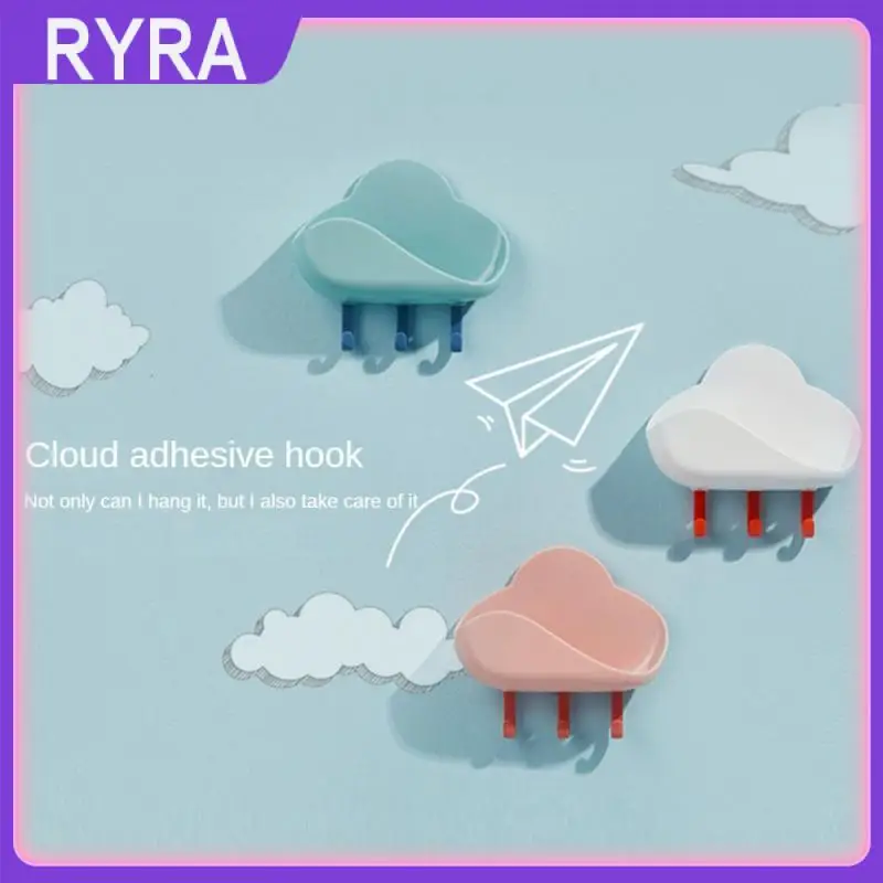 

Многофункциональная прочная вискозная мыльница Cloud Hook, мультяшная Прочная Коробка для мыла в ванную комнату, полка для мыла, держатель для м...
