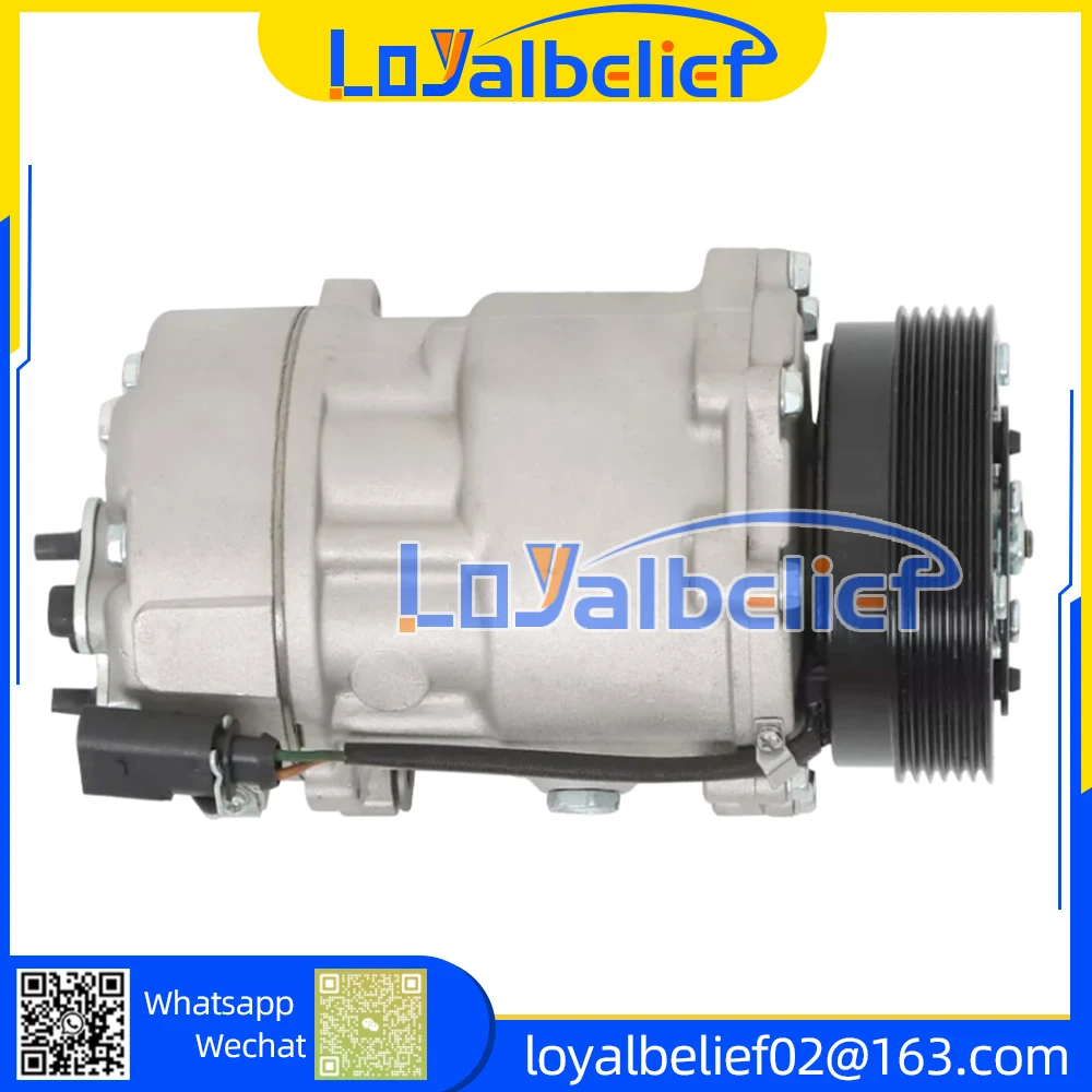 Компрессор кондиционера переменного тока для VW Volkswagen Jetta Golf Beetle 2001-2005 гг. 0820803 Б 1Д A