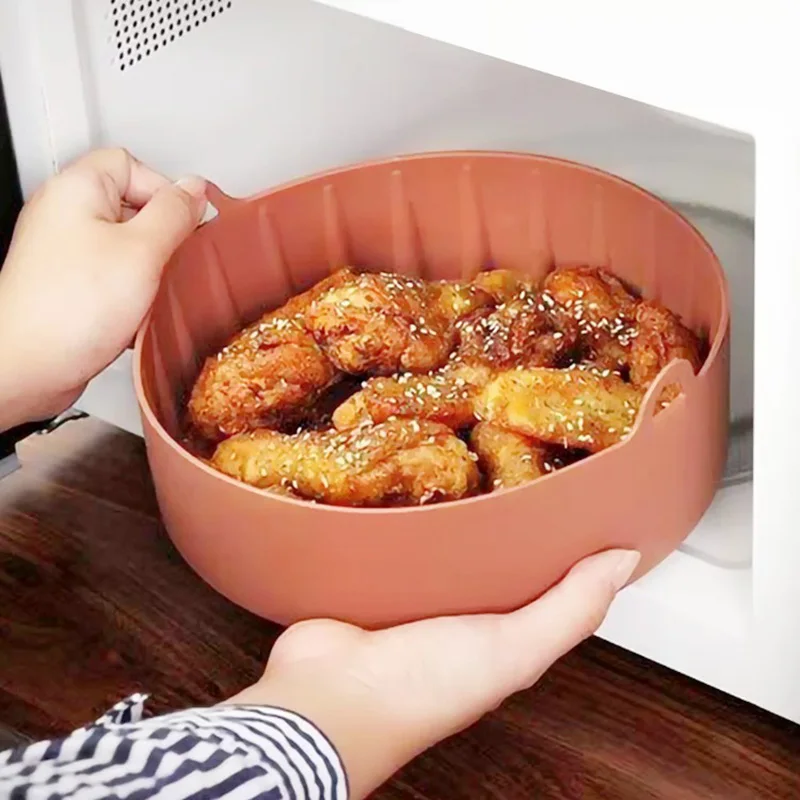 Силиконовая фритюрница многоразовые Аксессуары для выпечки корзина пиццы