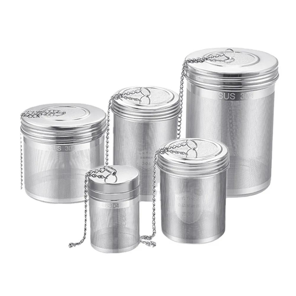 

Stainless Steel Tea Infuser Reusable Mesh Filter Cooking Strainer For Home Kitchen Seasoning ball brine basket