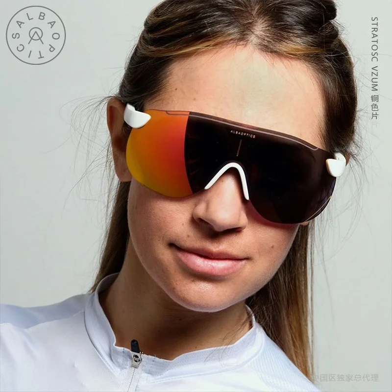 

ALBA UV400 Cycling Sunglasses Mtb Sports Photochromic Cycling Glasses Goggles Bicycle Mountain Bike Glasses Eyewear 4 Lens