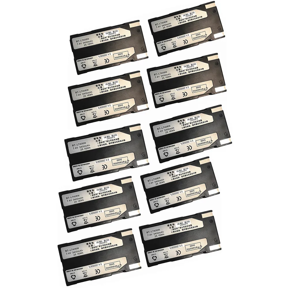 2/4/6/8 шт. абсолютно новый GPS RTK 7 4 В 3400 мАч BTNF-L7408W аккумулятор для серии 9600 S82 S86 S82T S86T
