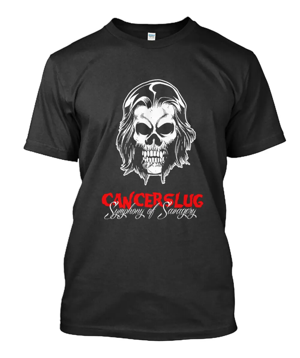 Новая ограниченная футболка Cancerslug symphony of savagery мужская и женская размеры от S до 5XL