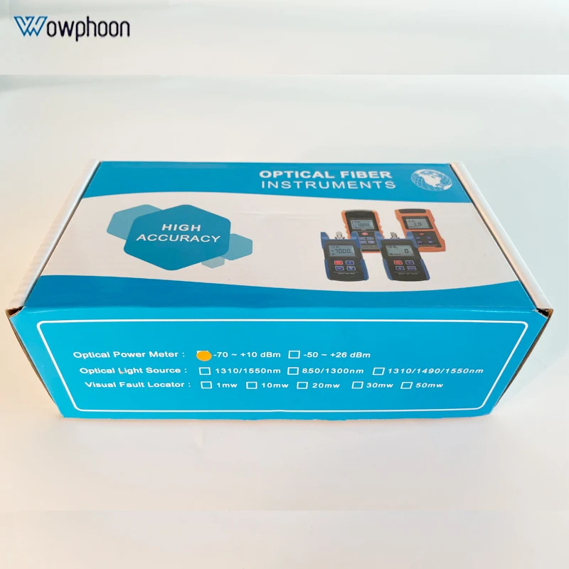 Высокоточный мини-измеритель оптической мощности TL-510 оптоволоконный тестер