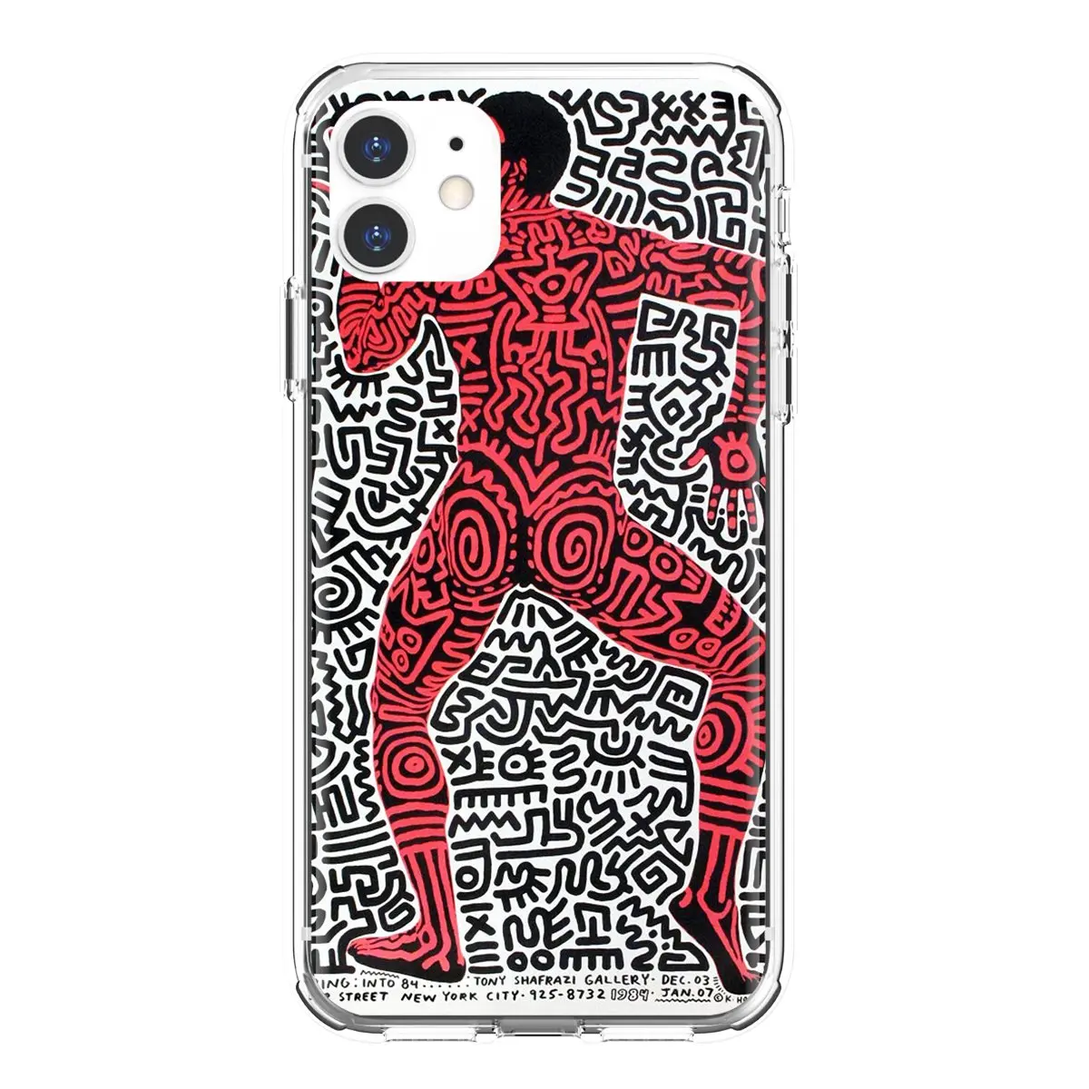 For iPod Touch 5 6 Xiaomi Redmi S2 6 Pro 5A Pocophone F1 LG G6 Q6 Q7 G5 Hot-Keith-Haring Mobile Phone Cover images - 6