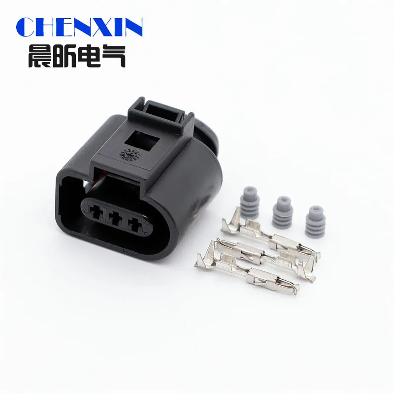 

3-контактный гнездовой водонепроницаемый электрический соединитель для A4, A6, набор для ремонта телефона с температурой 1J0973703, 1J0, 973, 703, 4,9, 8 отзывов