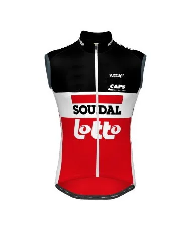 

Windproof 2020 Lotto Soudal Team Sleeveless Cycling Jacket Vest Gilet Mtb Clothing Bicycle Maillot Ciclismo