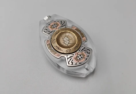 Sss медаль гироскоп для пальцев edc декомпрессионная игрушка