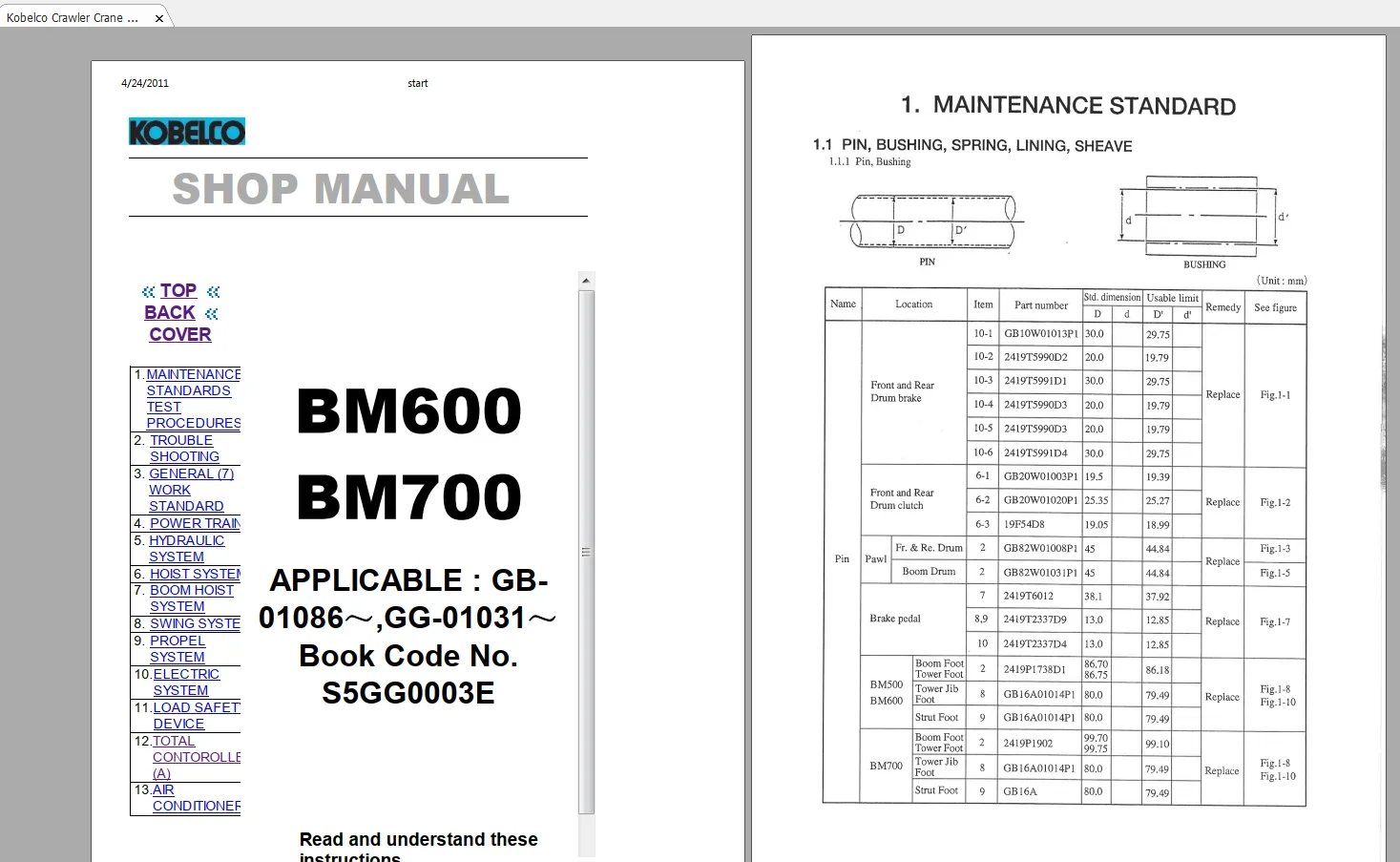 АвтоDVD Kobelco Crane Все модели 1,87 ГБ PDF-магазина Руководство по эксплуатации и руководство по техническому обслуживанию, руководство по технике деталей, схема DVD (art.: 3920d2e2fddd5) - 3920d2e2fddd5