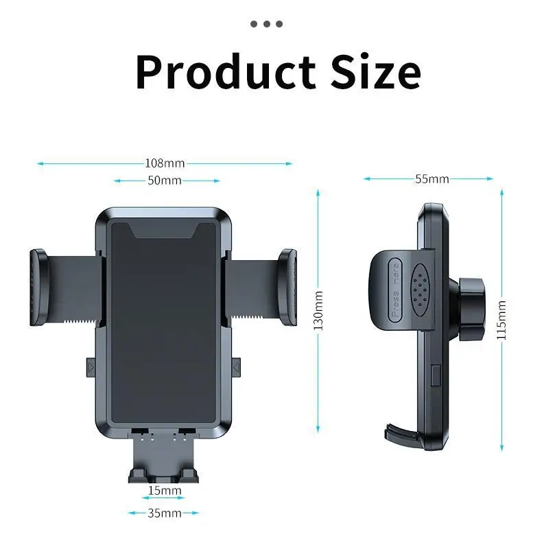 3 года гарантии Автомобильный держатель для телефона Крепление вентиляционного