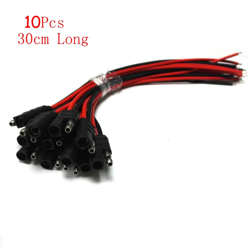 

10pcs Car Short 30cm Power Cable For Motorola Mobile Radio GM300 GM950E SM50 M120 SM120 GM950I GM3188 GM3688