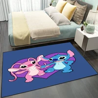 disney cute lilo stitch baby playmat bedroom bedside carpets non slip bathroom kitchen carpet floor mats doormat home decor