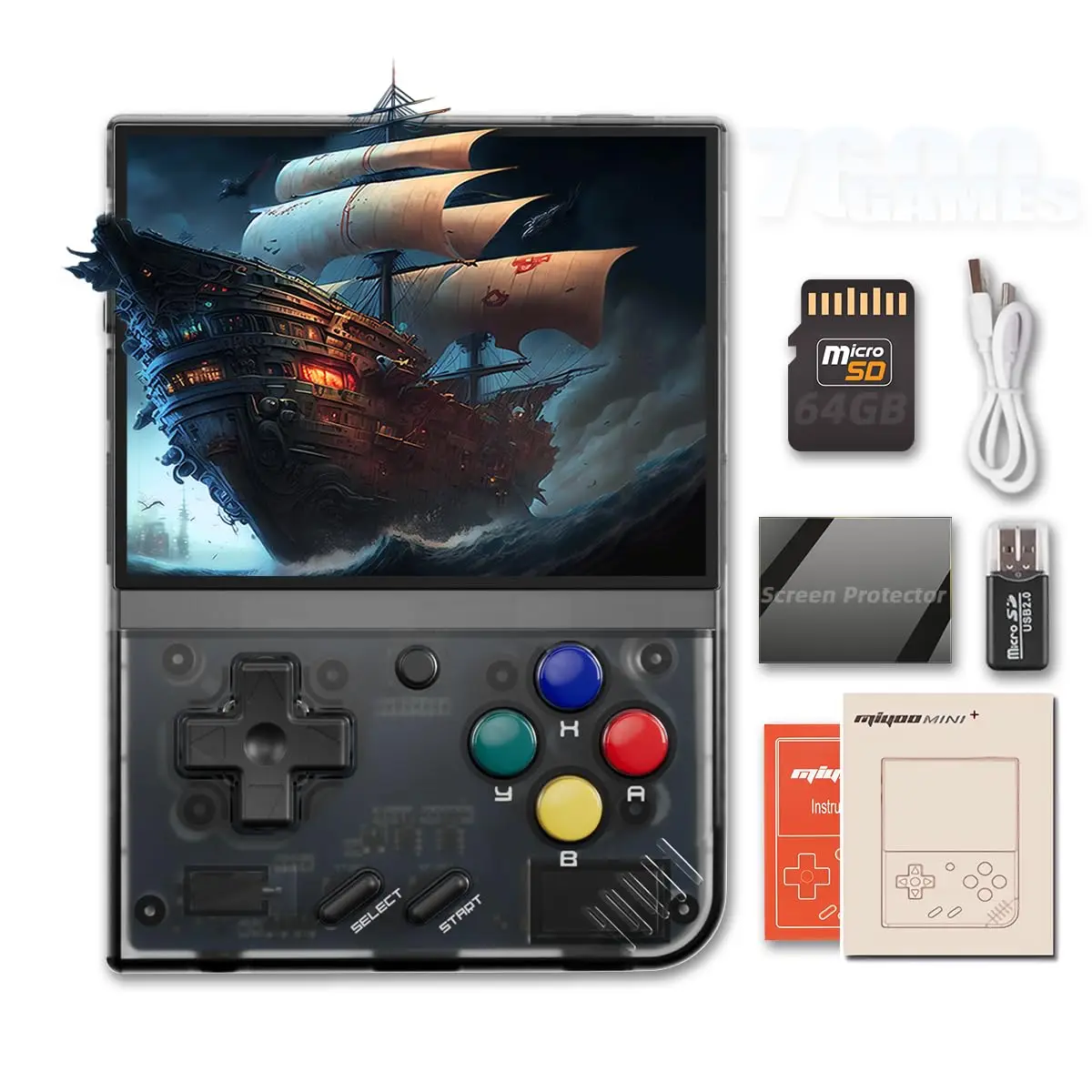 Портативная игровая мини-консоль Miyoo Mini + 3 5 дюйма плюс портативные ретро-консоли