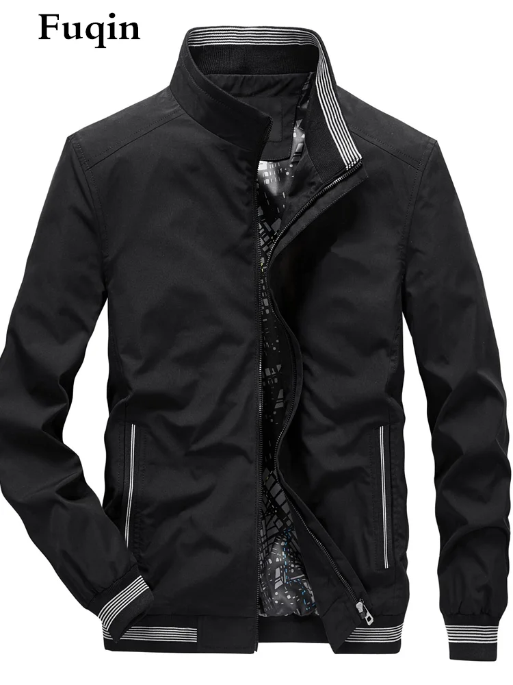 

5XL Men's Trench Business Casual Outdoor Jacket Soft Fabric X-Long Stand Collar Zipper Up Coat British Style Street Men Clothing
